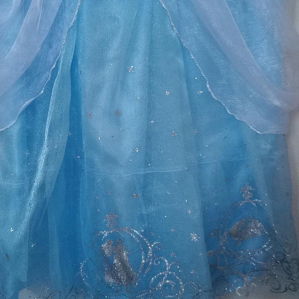 Disney Authentic Blue Cinderella Costume